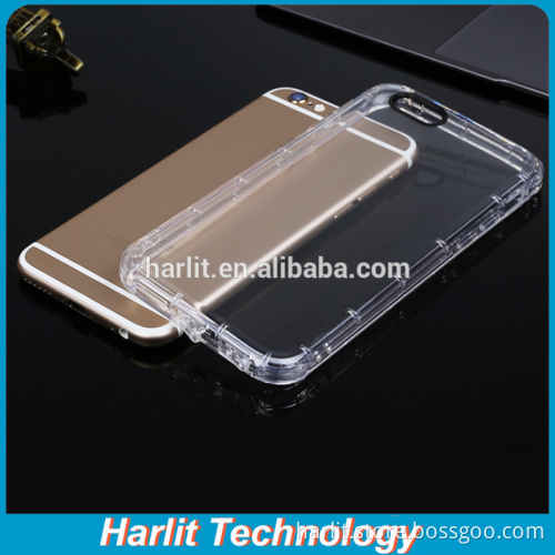 Anti Slip Anti Shock TPU Hard Case For iPhone 7 Plus Transparent Clear Back Case for IPhone 7